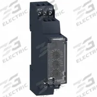 SCHNEIDER Voltage Sensing Relay: DIN-Rail Mounted, 6 Pins/Terminals, 5 A, 24 to 48V AC/DC, Screw (MPN RM17UBE16). Key specifications — Drop-Out Range: +/- 10%; Monitored Parameters: Undercurrent; Brand: SCHNEIDER.