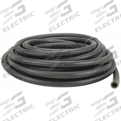 BOSTON Easy Couple Hose: 1/4 in Hose Inside Dia., Black - Nitrile Bulk Air Hoses with Vinyl Nitrile Cover