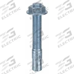 MKT FASTENING Wedge Anchor: 5 1/2 in Overall Lg, 3/4 in Dia, 3/4"-10 Thread Size, Steel, Steel, 5 PK (MPN 2634512). Key specifications — Brand: MKT FASTENING; Anchor Type: Wedge; Finish Type: Zinc Plated.