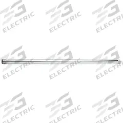 T&S BRASS Sprayer Installation Kit: Brass, Chrome, 18 in Overall Lg, 3/8 in Inlet Connection Size (MPN 000369-40). Key specifications — Inlet Connection Type: NPT; Brand: T&S BRASS; Color/Finish: Chrome; Material: Brass; Product Type: Sprayer Riser.