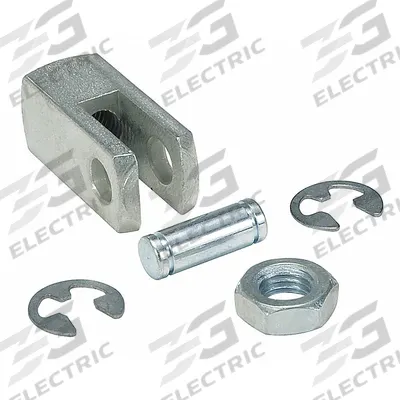 SPEEDAIRE Rod Clevis Kit: Clevis Mount Type, Fits 1 1/4 in_1 1/2 in Bore Dia - Clevis Mounting Hardware