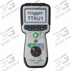 MEGGER Transformer Turns Ratio Tester (MPN TTRU1-ADV). Key specifications — Brand: MEGGER; Manufacturer Part Number: TTRU1-ADV.