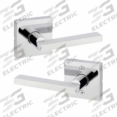 KWIKSET Door Lever Lockset: Passage Lever Locksets/Storeroom Lever Locksets, Chrome