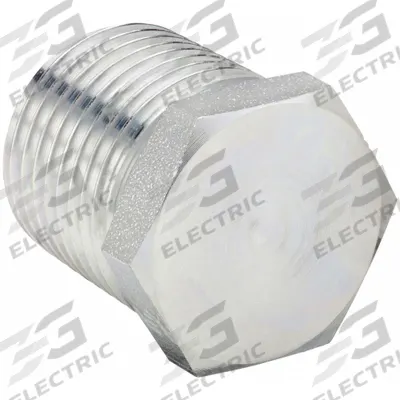 PARKER Plug: Plug, Steel, 1/8 in, BSPT Threaded - Hydraulic Threaded Extreme-Pressure Pipe Fittings