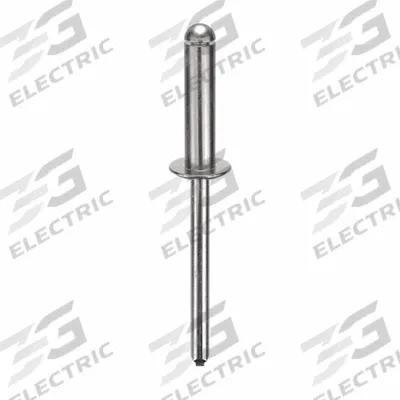 APPROVED VENDOR Blind Rivet,2 in L,0.188 in dia,PK250: Inch, 2 in Overall Lg, 49/64 in Body Lg - Domed-Head Blind Rivets