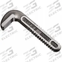 RIDGID Jaw, Hook 8 Wrench: For Serrated Jaw Texture, Steel, Compatible with 8/E-8, 31580. Key specifications — attr309798: Serrated; attr309799: Steel; attr309802: E-8; attr319246: 31580; attr324940: RIDGID.