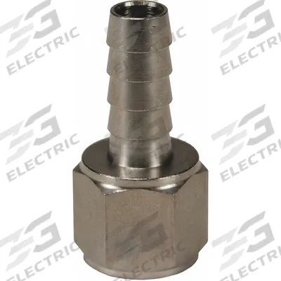 DIXON VALVE & COUPLING Barbed Hose Fitting: For 3/8 in Hose I.D., Hose Barb x NPTF - 303 Stainless Steel Multipurpose (Air, Water, Chemical) Rigid Barbed Hose Fittings