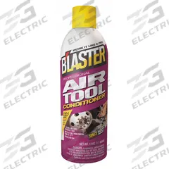BLASTER Air Tool Conditioner/Cleaner: Mineral, -25°F Min. Op Temp., Not Food Grade, Aerosol Can (MPN 16-ATC). Key specifications — attr1321222: Mineral; attr1321226: 5W; attr1321227: 22; attr1321244: BLASTER; attr1321245: Aerosol Can.