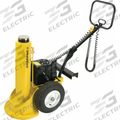ENERPAC Lifting Jack: Steel, Electric Pump, Electrical, 150 ton Load Capacity - High-Tonnage Wheeled Jacks