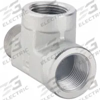 PARKER Metal Pipe Tee: 3/4 in x 3/4 in x 3/4 in, 3,000 psi, Steel, 3 3/16 in Lg (MPN 3/4 MRO-S). Key specifications — Maximum Operating Pressure: 3,000 psi; (DO NOT SEND) Manufacturer Location: Globally Sourced.