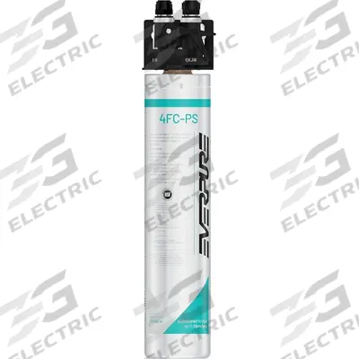 EVERPURE Water Filtration System: 0.5 micron, 1.7 gpm, Push Connect, 16 3/4 in Overall Ht - Quick Connect Multi-Purpose Water Filters