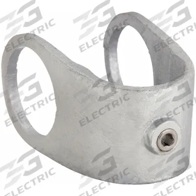 APPROVED VENDOR Structural Pipe Fitting: Clamp-On Crossover, Clamp-On Crossover, 2 in For Pipe Size - Cast Iron Crosses & Tees