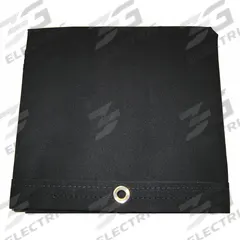 MAURITZON Tarp: 19.5 ft Lg, 9.33 ft Wd, Heavy Duty, 20 mil, Cotton Canvas, Black, 14.5 oz/sq yd (MPN IHT-04-1020). Key specifications — Color: Black; Brand: MAURITZON; Fabric Coating: Polyester Coated.