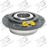 MOLINE BEARING 4 Bolt Flange Bearing: Spherical Roller, 2 15/16 in Bore, Cast Iron, 8 3/4 in Lg (MPN 19731215). Key specifications — Bore Type: Cylindrical; Brand: MOLINE BEARING; Lubricant Material: LC-2 Lithium Complex Grease; Mounting Bolt Size: 5/8 in; Split Housing: Not Split; System of Measurement: Inch.