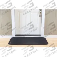 EZ EDGE Door Ramp: 46 in Lg, ADA Compliant, Black, Rubber (MPN MRAEZ1510). Key specifications — Brand: EZ EDGE.