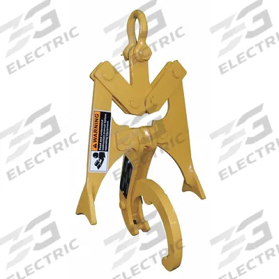 CALDWELL Lifting Grab: Pipe Grabs, 2,000 lb Working Load Limit, 2,000 lb, Pipes