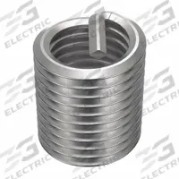 HELI-COIL Helical Insert: Tanged Tang Style, Free-Running, M16-2.00 Thread Size, Plain, Plain, 6 PK (MPN R1084-16). Key specifications — attr798694: 18-8; attr798710: Right Hand; attr798707: M16-2.00; attr798676: Metal; attr798705: Metric; attr798675: HELI-COIL; attr798708: 200,000 to 250,000 psi; attr798713: Coarse.