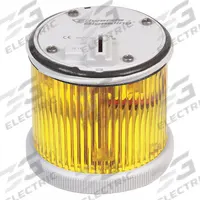 EDWARDS SIGNALING Tower Light Module: Steady, 240V AC/240V DC, Yellow, 70 mm Overall Dia, 200 Class (MPN 270SY12240AD). Key specifications — Brand: EDWARDS SIGNALING; Compatible with Series: 200 Class; Lens Color: Yellow; Operating Voltage: 240V AC; Manufacturer Part Number: 270SY12240AD.