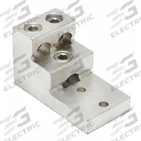 BURNDY Mechanical Connector: For Wire Size 2 AWG – 600 kcmil, 3 Wire Terminations (MPN K21A36U2). Key specifications — Brand: BURNDY; Lug Material: Tin-Plated Aluminum.