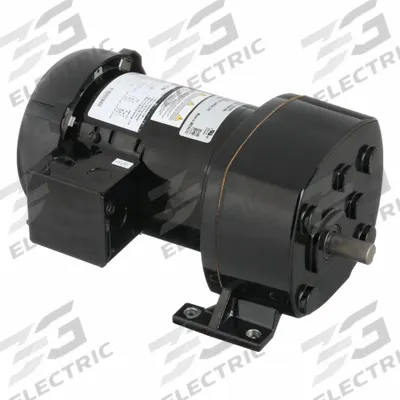 Dayton Gearmotor: Parallel, Single Output Shaft, 3-Phase, TEFC, 276 RPM - Parallel Shaft AC Gearmotors