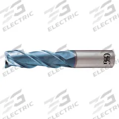 OSG Square End Mill: Carbide, DLC Coated, 3 Flute, 7/8" Mill Dia, 2.024" LOC, 4-1/2" OAL (MPN 28433500)