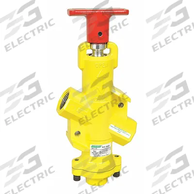 SPEEDAIRE Air Line Lockout Valve: 1 in NPT, 1 in NPT Outlet Size, 300 psi Max Op Pressure - Speedaire Compressed Air Line Lockout Valves