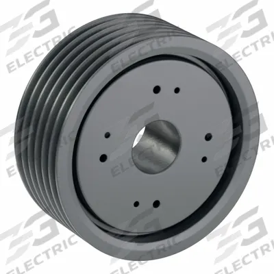 APPROVED VENDOR V-Belt Pulley: 8V2120, 6 Groove, 21.2 in OD, Bushed Bore - Bushed-Bore Cast-Iron Wedge V-Belt Pulleys