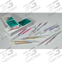 GASTEC Detector Tube: GASTEC GV-100, Cl2, Gas Detection Tube, Chlorine ( Cl2 ), With Pump, 10 PK (MPN 8H). Key specifications — Gas Detected: Chlorine; Measurement Range: 25 to 1,000 ppm.