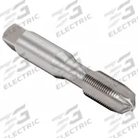 CLEVELAND Straight Flute Tap: 3/8"-16 UNC, H3 / 2B, 4 Flute, Plug Chamfer, LH, High Speed Steel (MPN C60776)
