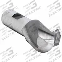 YG-1 Ball End Mill: Cobalt, 2 Flute, 1-1/8" Mill Dia, 1-5/8" LOC, 3-7/8" OAL (MPN 41431)