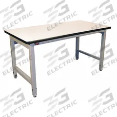 PRO-LINE Workbench: Adj Ht, Laminate, 72 in x 36 in, 5,000 lb Overall Load Capacity, Gray (MPN HD7236C-A31/HDLE-6). Key specifications — Brand: PRO-LINE.
