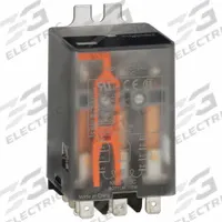 SCHNEIDER Flange Mount Relay: Surface (Side Flange) Mounted, 10 A Current Rating, 24V DC, 3PDT (MPN 788XCXRC1-24D). Key specifications — Brand: SCHNEIDER; Base Type: Square; Mounting Style: Side Flange; Pin Shape: Flat; Electrical Connection: Blade Terminal; Manufacturer Part Number: 788XCXRC1-24D; Operating Current: 10 A at 250V AC-1 (1 NO Resistive Load Conforming to IEC); Series: 788R Series.