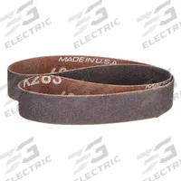NORTON Sanding Belt: 1/4 in W x 24 in L, Aluminum Oxide, P60 Grit, X Wt Cotton Backing (MPN 78072727548). Key specifications — Brand: NORTON; Series: R283 Metalite.