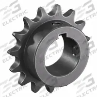 TRITAN Roller Chain Sprocket: 40, For 1/2 in Chain Pitch, 1 1/8 in Bore Dia, 15 Teeth, Steel (MPN 40BS15H X 1 1/8). Key specifications — Brand: TRITAN.