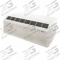 AMANA Packaged Terminal Air Conditioner: 300 sq ft – 360 sq ft, 9,000 BtuH, 208/230V AC, 6-20P (MPN PTH093J25AXXX). Key specifications — attr1147912: 208/230V AC; attr1147921: AMANA; attr1215870: Wi-Fi.