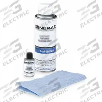 GENERAC Generator Touch Up Paint: Mfr Part # 5703. Key specifications — Brand: GENERAC; Manufacturer Part Number: 5703; Compatible with Series: Air Cooled; Product Type: Paint Kit.