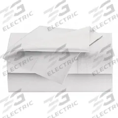 WESTPOINT HOME Flat Sheet: XL Queen, 109 in Overall Lg, 90 in Overall Wd, T300, Fresh White (MPN 1S49704). Key specifications — Color: Fresh White; Fabric Material: 60% Cotton; Thread Count: T300; Brand: WESTPOINT HOME; Fabric Pattern: Solid; Hem/Pocket Size: Flat Sheet - N/A; Sheet Color: Fresh White.