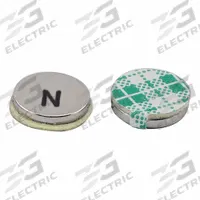 APPROVED VENDOR Rare Earth Magnet: Neodymium, 3/8 in Outside Dia, 0.06 in Thick, Disc Magnet, 35 (MPN FSND37N). Key specifications — Color: Silver, White; Max Pull Force: 1.68 lbf.
