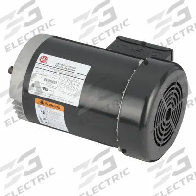 U.S. MOTORS General Purpose Motor: Rigid Base Mount, Totally Enclosed Air-Over, 3/4 hp - C-Face with Rigid Base 3-Phase General Purpose AC Motors