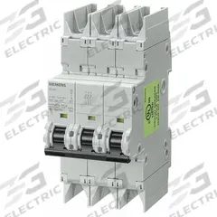SIEMENS IEC Miniature Circuit Breaker: 1.6 A Amps, 125V DC, 10kA at 277/480V AC, Screw Clamp, D (MPN 5SJ43158HG42). Key specifications — DC Voltage Rating: 125V DC; Max. AIR Rating: 10kA at 277/480V AC; Terminal Connection: Screw Clamp; Brand: SIEMENS.