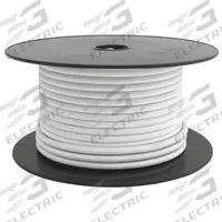APPROVED VENDOR Primary Automotive Wire: SXL, 100 ft, 1 Conductor, 14 AWG, White, 50 V Volt (MPN 5ZLN2). Key specifications — Brand: APPROVED VENDOR.
