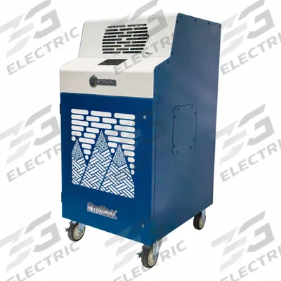 KWIKOOL Portable Air Conditioner: 1,100 sq ft – 1,400 sq ft, 29,500 BtuH, 230V AC - Heavy-Duty Portable ACs for Cooling Only