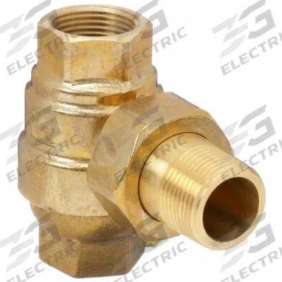 NICHOLSON Radiator Valve: N25-FO 3/4, 3/4 in NPT, 25 psi, Brass, Stainless Steel - Radiator Valves for Hot Water & Steam Systems