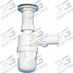 APPROVED VENDOR Trap: Plastic, Unfinished, White, 1 1/2 in Nominal Pipe Size, 10 1/2 in Overall Lg (MPN F33100-0000). Key specifications — Finish: Unfinished; Includes: Sealing Cup; Includes Cleanout: Yes; Brand: APPROVED VENDOR; Material: Plastic.