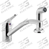 KOHLER Kitchen Faucet: Jolt®, Single-Post, Deck, 2 Mounting Holes, 1.5 gpm Flow Rate, 1 Handles (MPN k-30614-cp). Key specifications — Series: Jolt®; Brand: KOHLER.