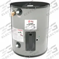 RHEEM-RUUD Point-of-Use Electric Water Heater: 208V, 19.9 gal, 6,000 W, Single Phase, 25.12 in Ht (MPN EGSP20 208V). Key specifications — Phase: Single; Brand: RHEEM-RUUD.
