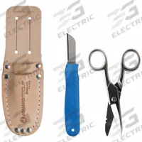 JONARD TOOLS Communications Tool Kit: 2 Total Pcs, Cutting Tools, Tool Pouch (MPN TK-400). Key specifications — attr549013: None; attr549011: None; attr549010: None; attr549007: (1) Knife; attr549012: None; attr539015: JONARD TOOLS.