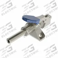 JERGENS Straight-Line Toggle Clamp: Flange Base Mounting, Std Horizontal Handle, 0.5 in Plunger Ht (MPN 70042). Key specifications — attr668201: JERGENS.