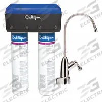 CULLIGAN Water Filtration System: 0.5 micron Micron Rating, 500 gal Service Life - Gallons, White (MPN US-2). Key specifications — Reduces: Atrazine.