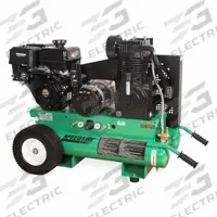 SPEEDAIRE Portable Air Compressor/Generator: 2 Stage, 14 hp Engine, Mi-T-M, 15.7 cfm @ 90 psi (MPN AG2-PM14-08GE). Key specifications — attr50858: Mi-T-M; attr50864: Electric; attr50844: SPEEDAIRE.